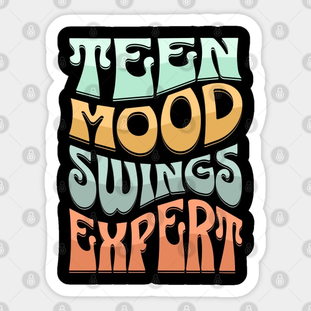 Retro Style School Psychologist Sticker by Emmi Fox Designs